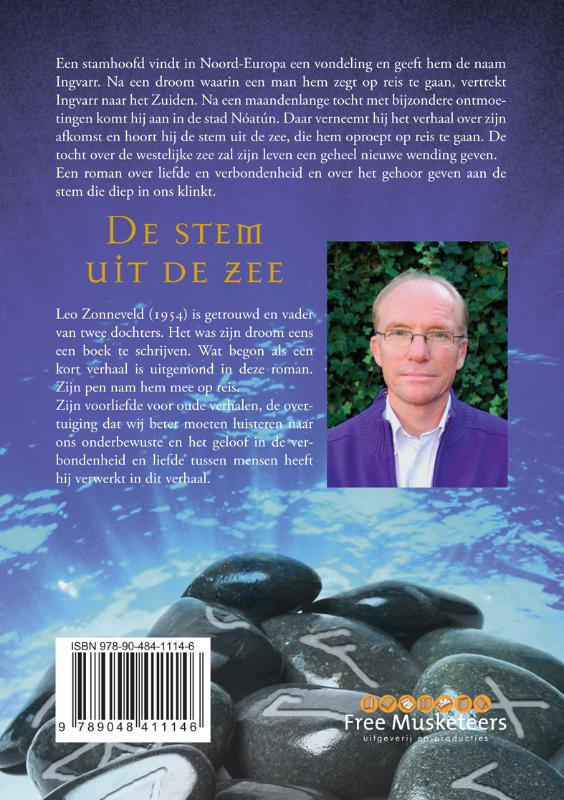 Achterkant van De stem uit de zee
