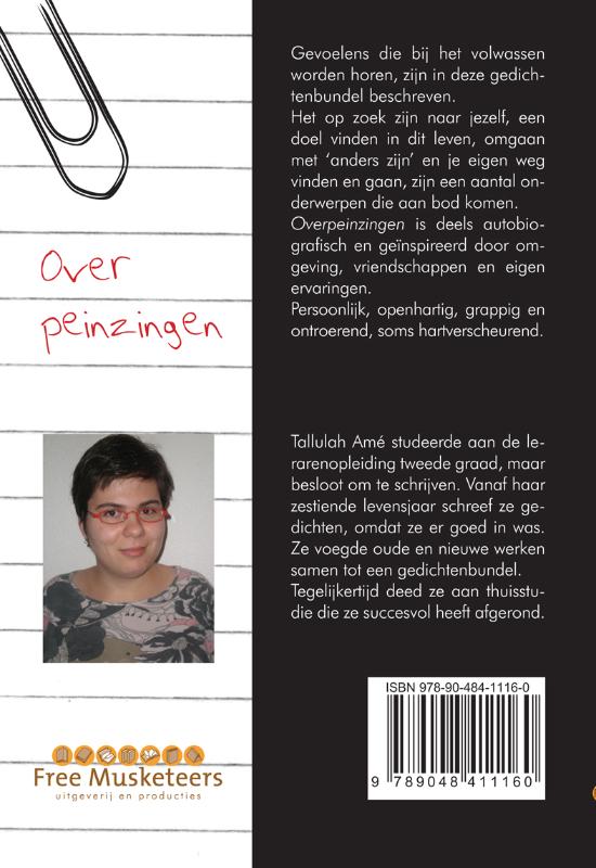Achterkant van Overpeinzingen