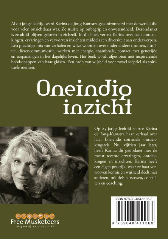 Achterkant van Oneindig inzicht
