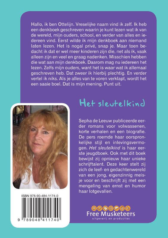 Achterkant van Het sleutelkind