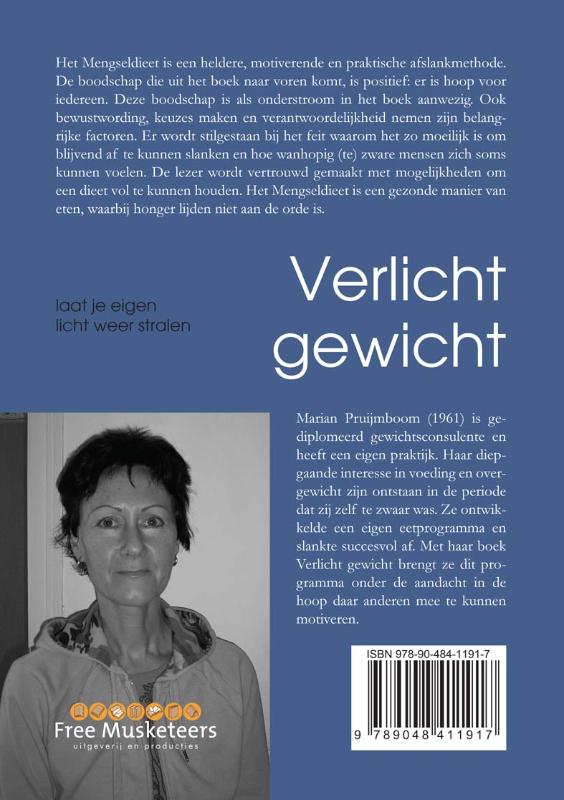 Achterkant van Verlicht gewicht