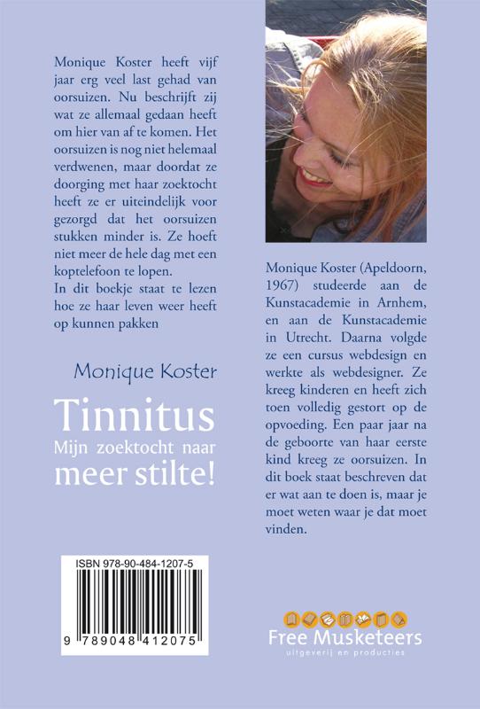Achterkant van Tinnitus - Mijn zoektocht naar meer stilte!