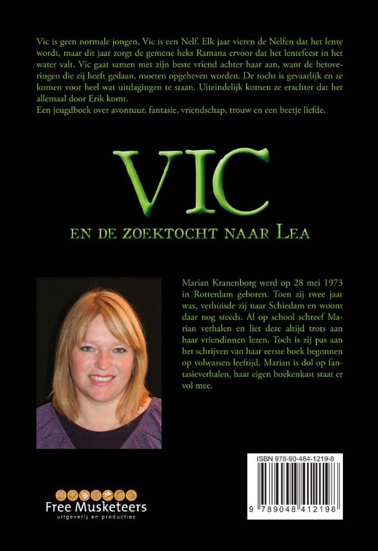 Achterkant van Vic en de zoektocht naar Lea