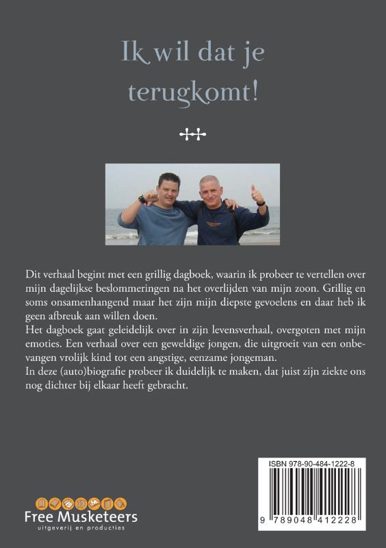 Achterkant van Ik wil dat je terugkomt!