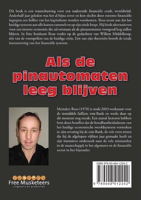 Achterkant van Als de pinautomaten leeg blijven