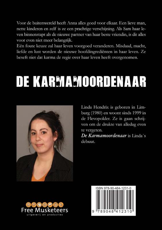 Achterkant van De Karmamoordenaar