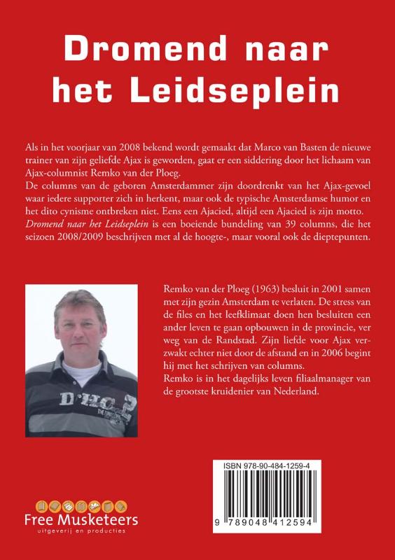 Achterkant van Dromend naar het Leidseplein