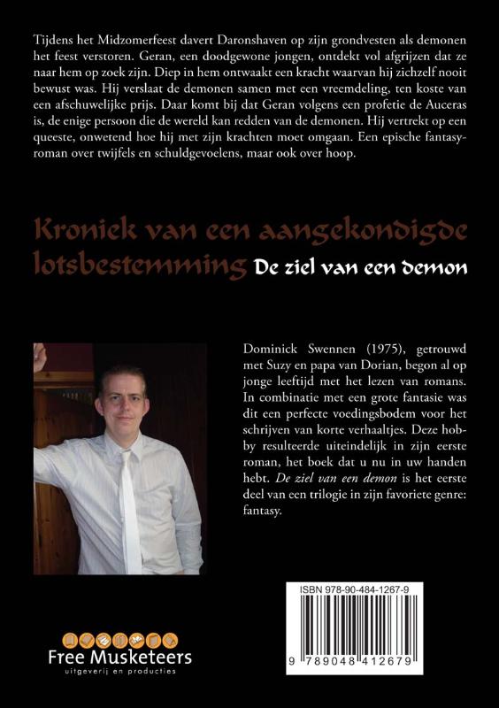 Achterkant van 1 - De ziel van een demon
