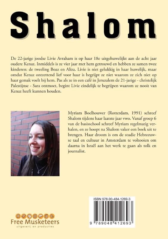 Achterkant van Shalom
