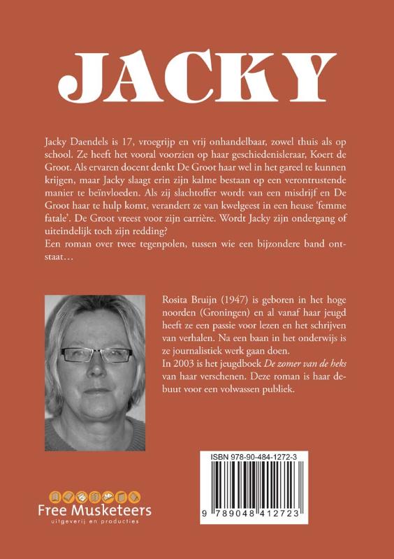 Achterkant van Jacky