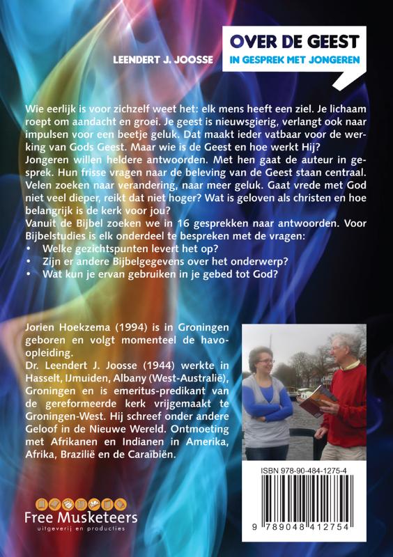 Achterkant van Over de Geest