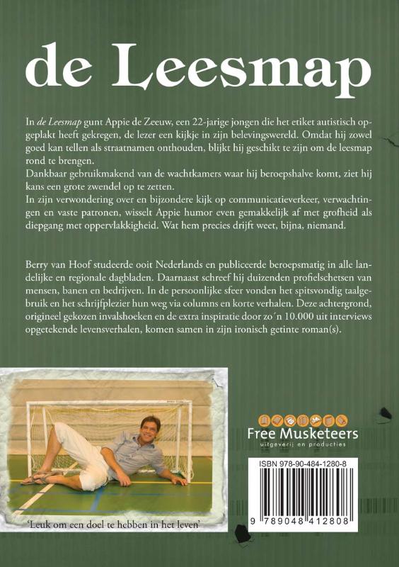 Achterkant van de Leesmap