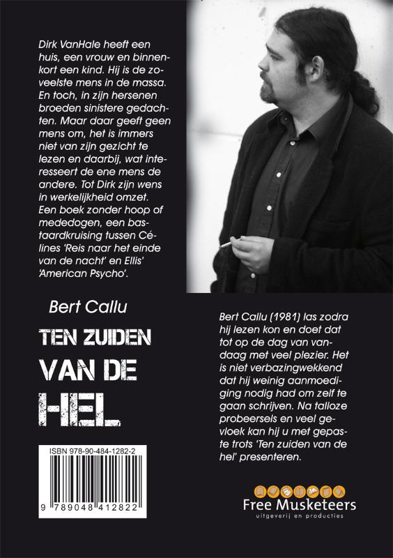 Achterkant van Ten zuiden van de hel
