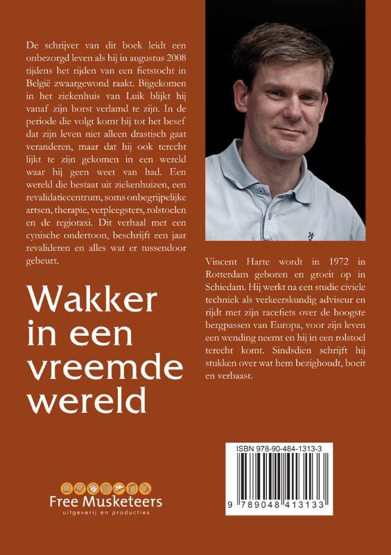 Achterkant van Wakker in een vreemde wereld