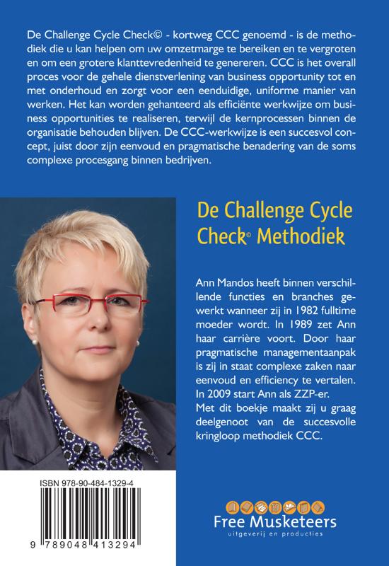 Achterkant van De Challenge Cycle Check© Methodiek
