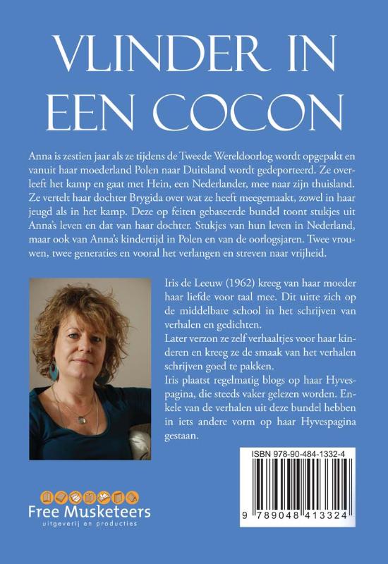 Achterkant van Vlinder in een cocon
