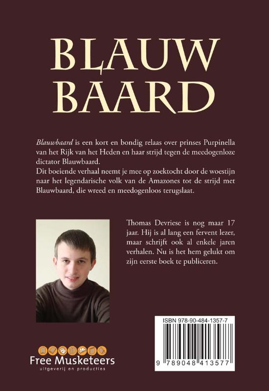 Achterkant van Blauwbaard