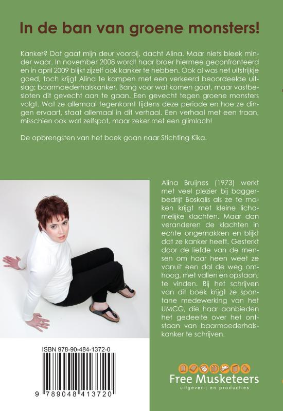Achterkant van In de ban van de groene monsters!