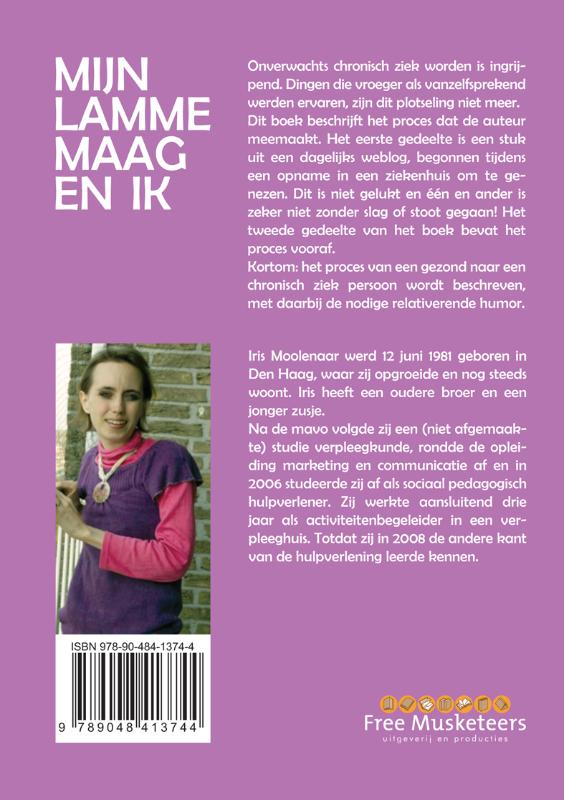 Achterkant van Mijn lamme maag en ik