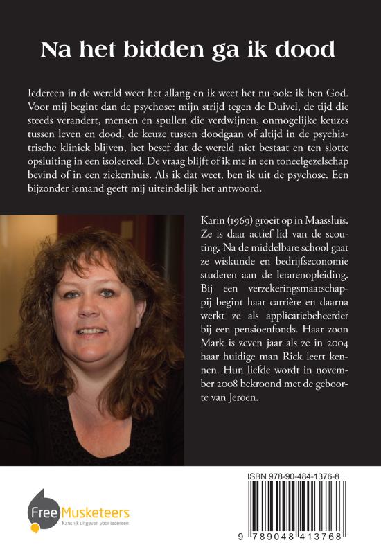 Achterkant van Na het bidden ga ik dood