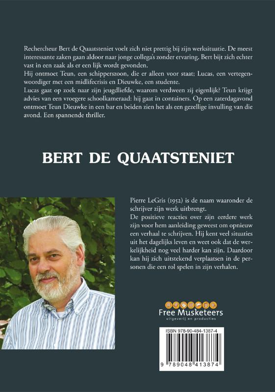 Achterkant van Bert de Quaatsteniet
