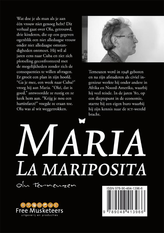 Achterkant van Maria la mariposita