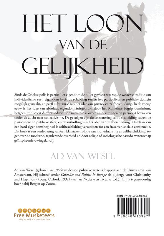 Achterkant van Het loon van de gelijkheid
