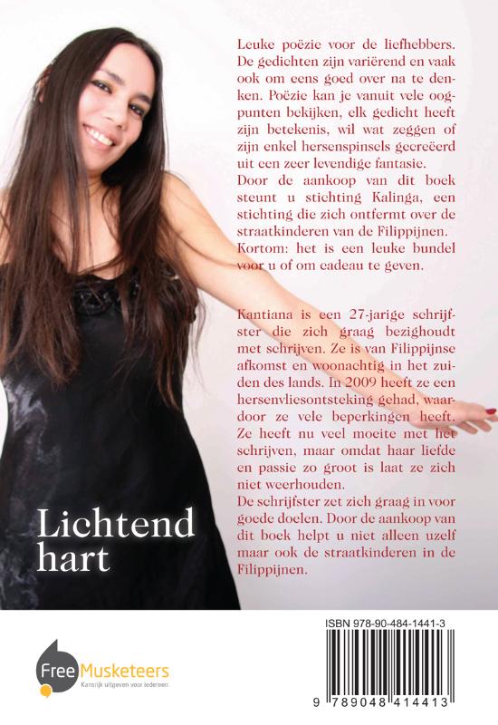Achterkant van Lichtend hart