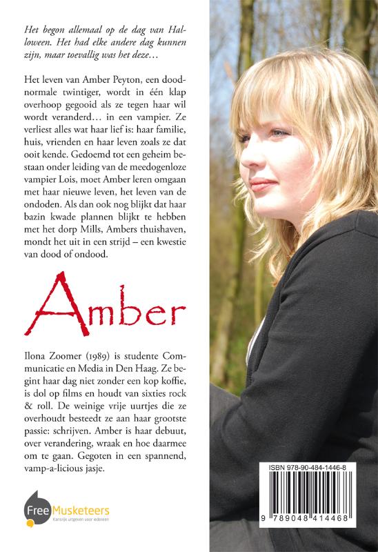 Achterkant van Amber