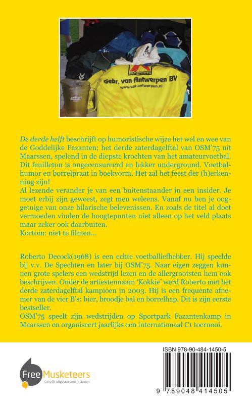Achterkant van De derde helft