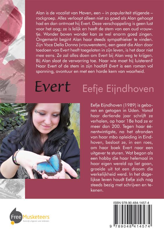 Achterkant van Evert
