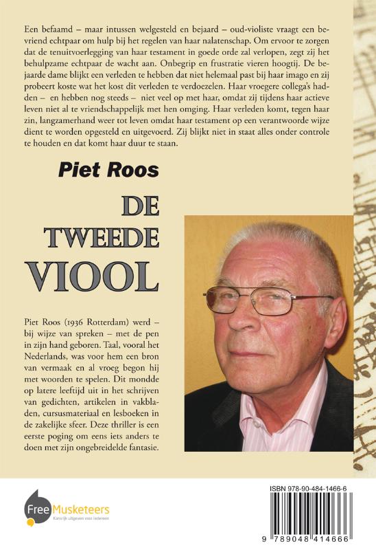 Achterkant van De tweede viool