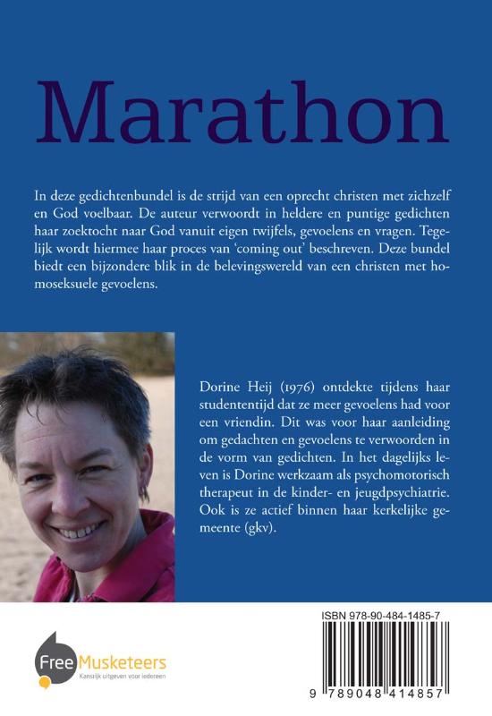 Achterkant van Marathon
