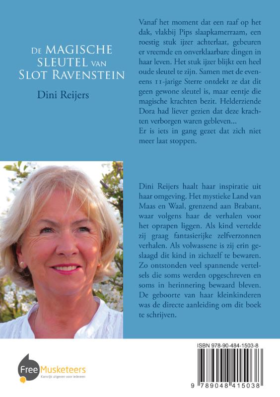 Achterkant van De magische sleutel van Slot Ravenstein