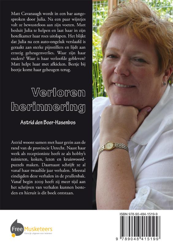 Achterkant van Verloren herinnering