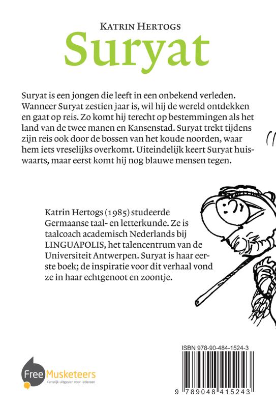 Achterkant van Suryat