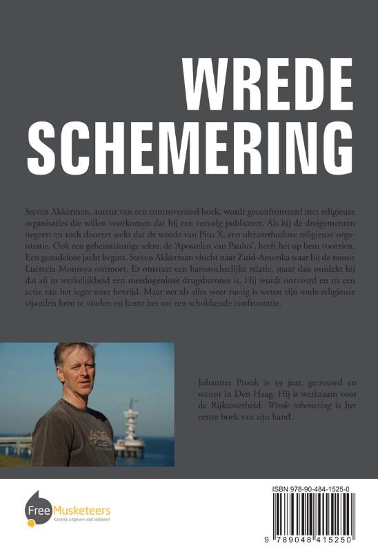 Achterkant van Wrede schemering