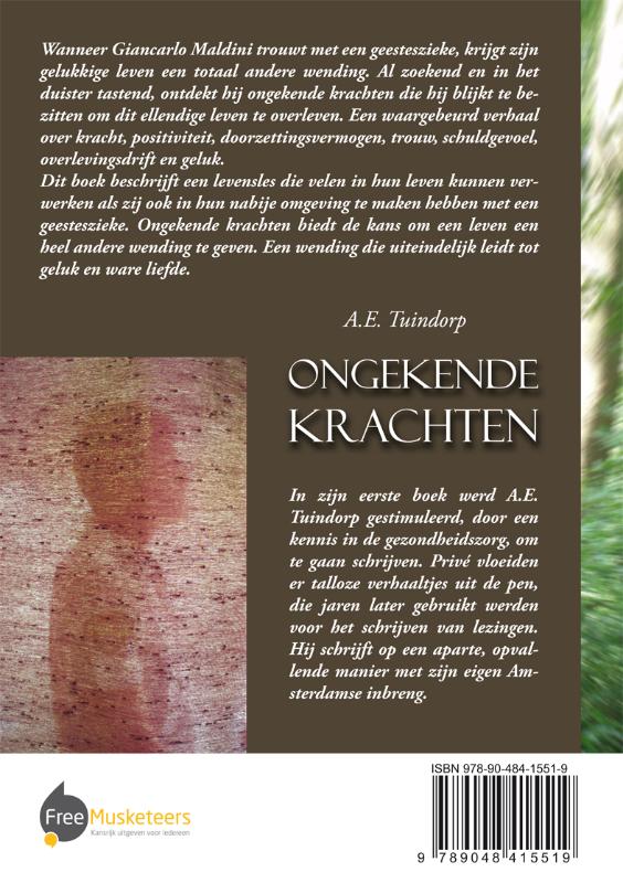 Achterkant van Ongekende krachten