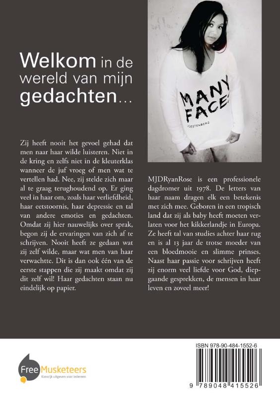 Achterkant van Welkom in de wereld van mijn gedachten