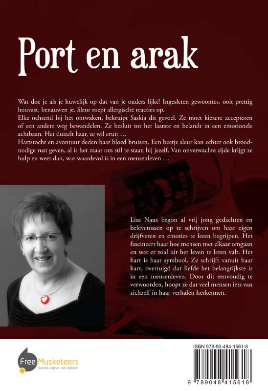 Achterkant van Port en arak