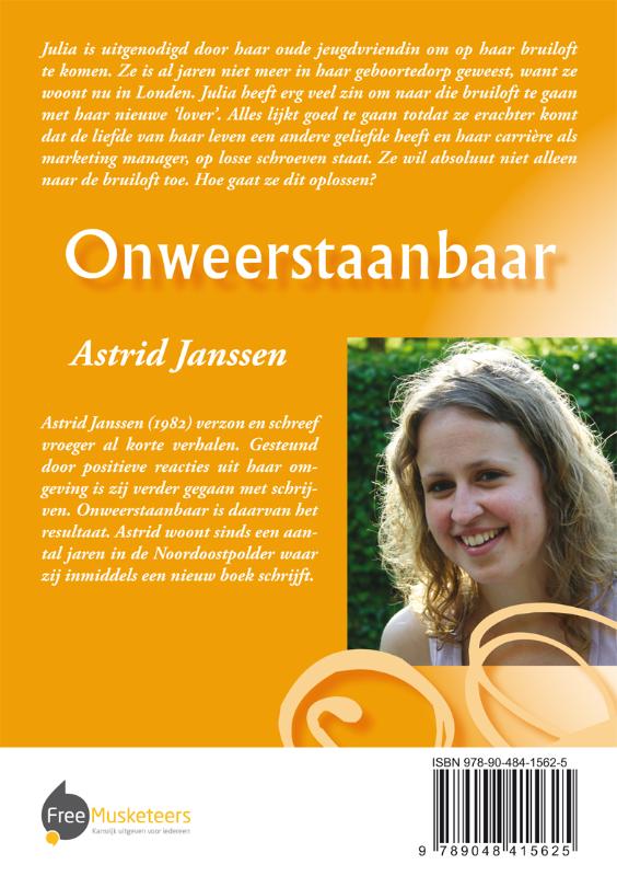 Achterkant van Onweerstaanbaar