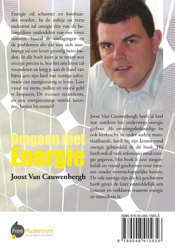 Achterkant van Omgaan met energie