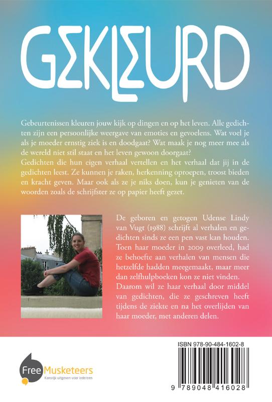Achterkant van Gekleurd