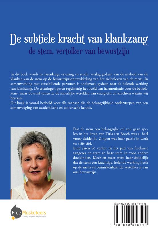 Achterkant van De subtiele kracht van klankzang