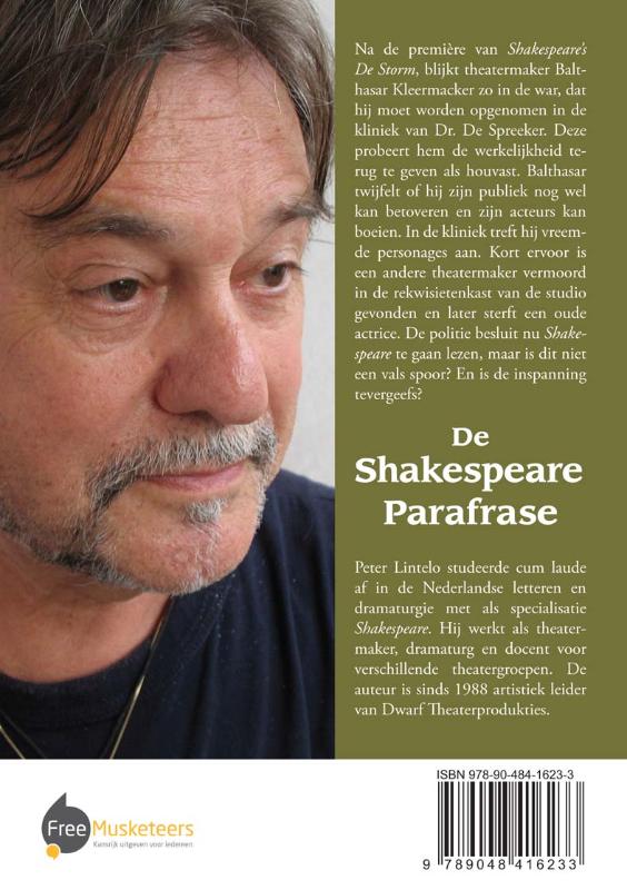 Achterkant van De Shakespeare Parafrase