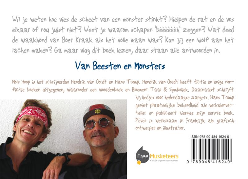 Achterkant van Van Beesten en Monsters