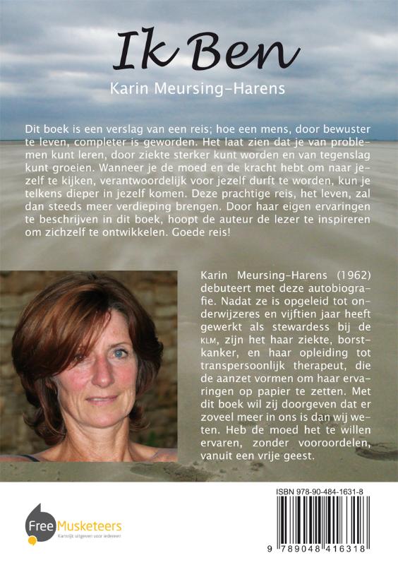 Achterkant van Ik Ben