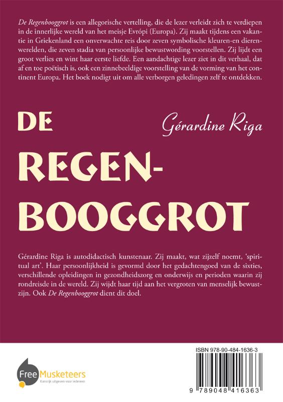 Achterkant van De regenbooggrot