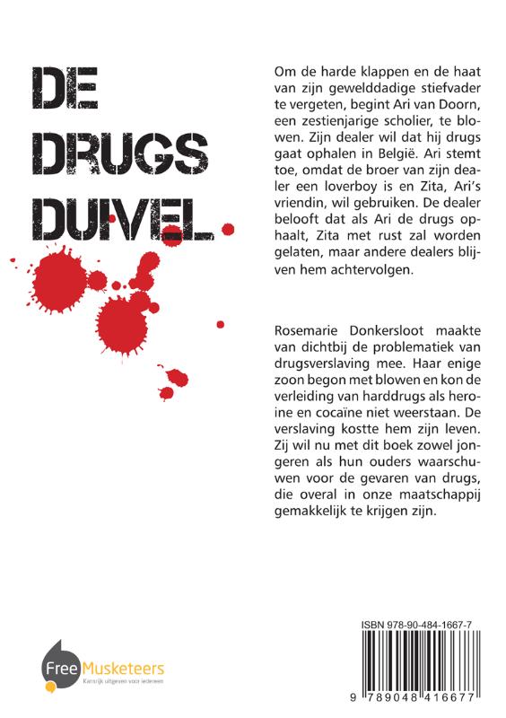 Achterkant van De drugsduivel
