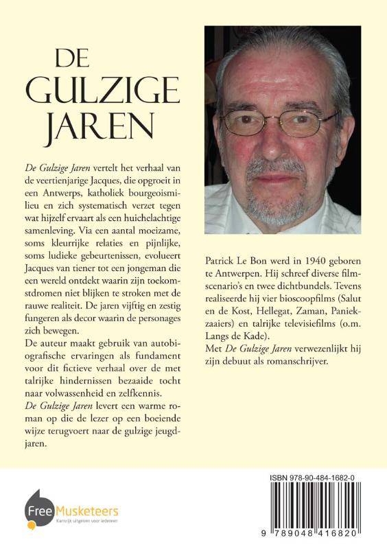 Achterkant van De Gulzige Jaren